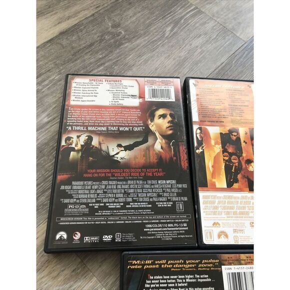 mission: Impossible M:I-2, M:I:3, MissionImpossible  DVD Lot. Pre Owned - Picture 6 of 12